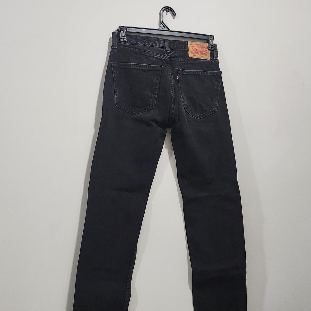 Levi's Black Straight Jeans Premium Denim